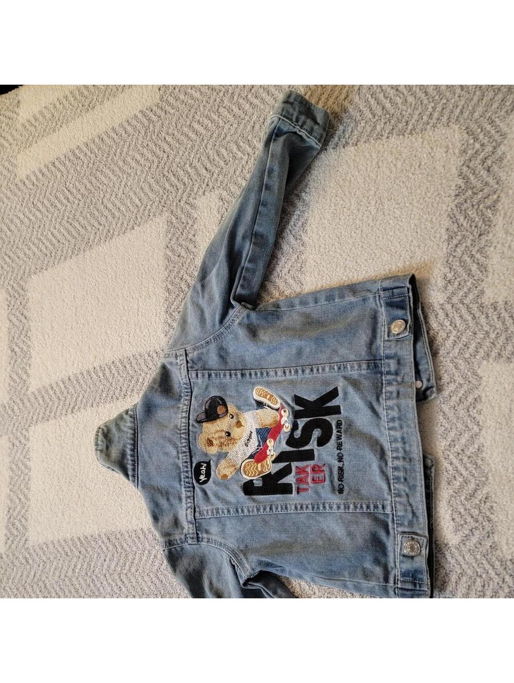 Kid's Blue and Multi Jacket
